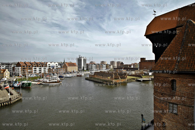 Gdansk. Nz marina, Wyspa Spichrzow i Zuraw.26.04.2012fot....