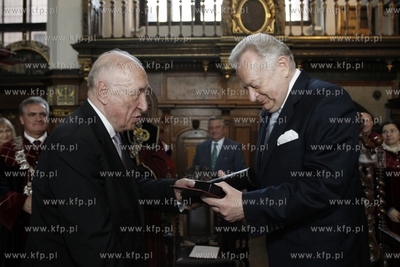 Gdańsk, Dwór Artusa. Uroczysta sesja Rady Miasta...