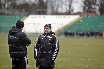 Gdansk. Stadion przy ul.Traugutta. Pierwszy trening...