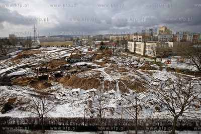 Gdansk Zaspa. Rozpoczecie budowy Nowej Gildii w okolicach...