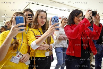 Gdansk. Galeria Baltycka. Wydarzenie charytatywne pt.Gwiazdy...