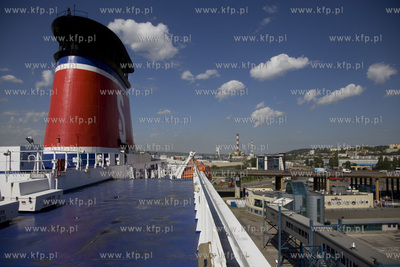 Gdynia. Pokład promu Stena Vision. Konferencja Wizja...