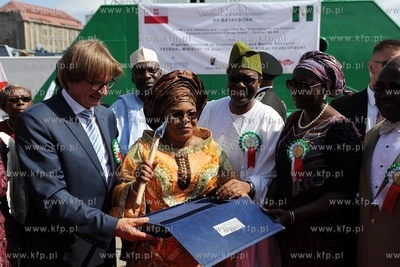 Stocznia Remontowa Shipbuilding SA w Gdansku. Chrzest...