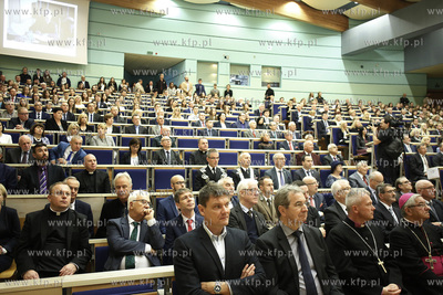 Aula wydziału Prawa i Administracji Uniwersytetu Gdańskiego....