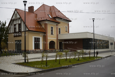 Trwa budowa Mediateki w Straszynie, która powstaje...