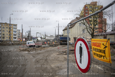 Skrzyżowanie ulic Skiby i Stryjewskiego w Gdańsku.
06.02.2020
fot....