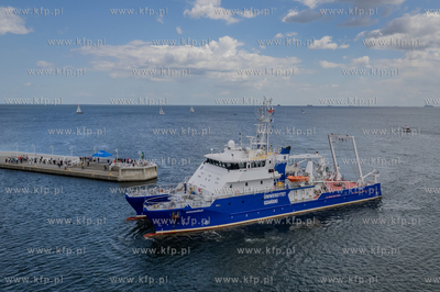 Sopot. Molo. Po 33-dniowej ekspedycji za północne...