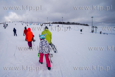 Trzepowo na Kaszubach Oficjalnie otwarte stoki narciarskie...