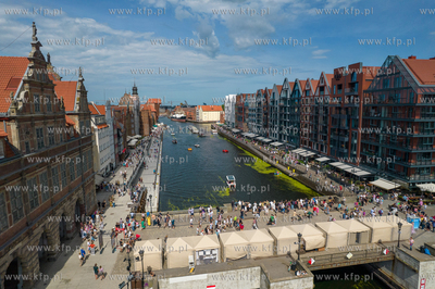 Jarmark Dominikański W Gdańsku. Widok na Zielony...