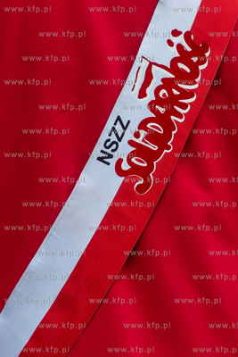 Budynek NSZZ Solidarność w Gdańsku. Uroczystość...