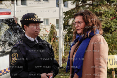 Urząd Miejski w Gdańsku. Przekazanie 3 nowych radiowozów...