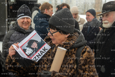 Gdansk. Morena. Odsłonięcie tablicy upamiętniającej...