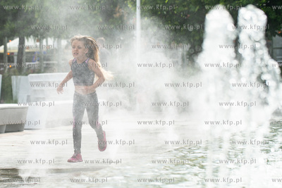 Sopot. Plac Przyjaciół Sopotu po rewitalizacji. 19.07.2023...