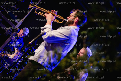 Gdańsk, Ołowianka. Jazz na Wyspie 2023 Nz. Koncert...