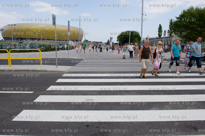 Gdansk Letnica. Dzien otwarty nowego gdanskiego stadionu...