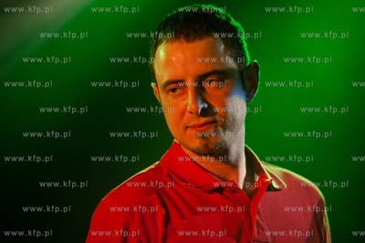 Gdansk. Klub studencki Kwadratowa. Koncert Marcina...