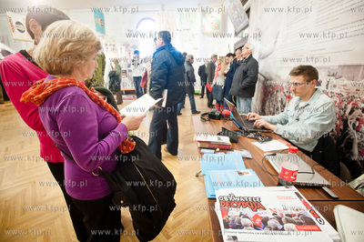 Gdansk. Sala BHP Stoczni Gdanskiej. Spotkanie zorganizowane...