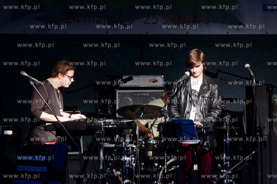 Gdansk. Teatr Lesny. Koncert pt. Gdanskie Noce Jazsowe.
Nz...