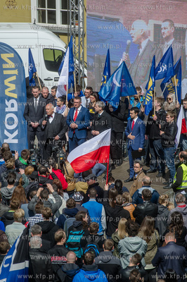 Gdansk. Manifestacja przeciwko podatkowi PIT, zorganizowana...