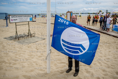 Gdansk. Brzezno. Prezydent Gdanska Pawel Adamowicz...