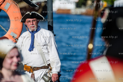 Gdansk. Rybackie Pobrzeze. Baltic Sail. Inscenizacja...