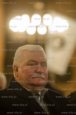 Gdansk. Kosciol sw. Brygidy. Obchody 45. rocznicy Grudnia...