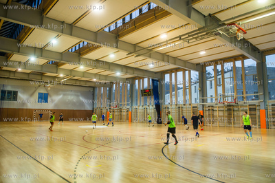 Gdynia. Oksywie. Nowo otwarte Akademickie Centrum Sportowe...