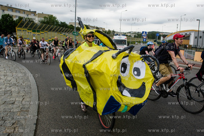 Gdańsk. Droga Zielona. Wielki Przejazd Rowerowy. 
11.06.2017
fot....