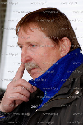 Andrzej Szarmach - byly pilkarz Stoczniowca Gdansk,...