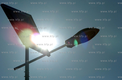 Na ulicach Slupska testowana jest lampa uliczna zasilana...