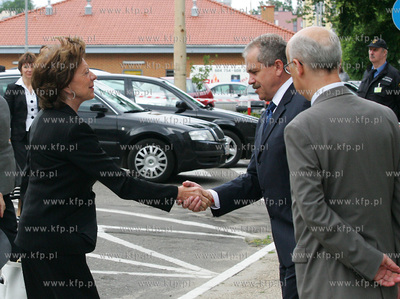 Do Szczecina przyjechala komisarz UE Neelie Kroes by...