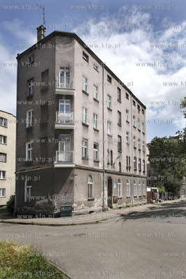 Dzielnica Gdanska, Dolne Miasto dom przy skrzyzowaniu...