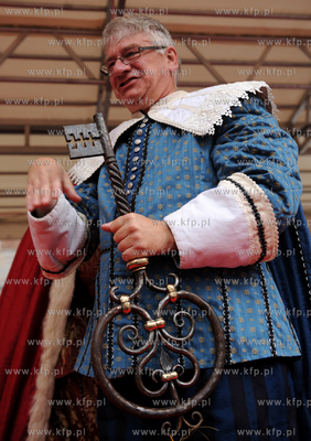 Gdansk. Dlugi Targ. Ceremonia otwarcia Jarmarku sw....