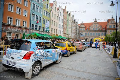 Gdansk. Dlugi Targ. Meta 6-go Rajdu Lotos Baltic Cup....
