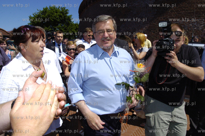 Kolobrzeg
Bronislaw Komorowski, marszalek Sejmu RP...