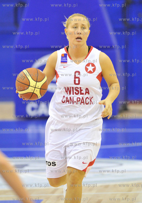 Hala Wisly w Krakowie. Ford Germaz Ekstraklasa. Koszykarki...