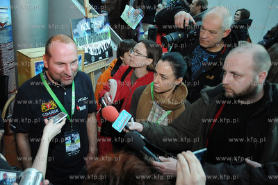 Kitesurfer Jan Lisewski po powrocie z Morza Czerwonego...