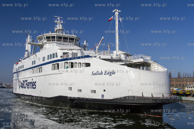 Prom Salish Eagel zbudowany przez Remontowa Shipbuilding...