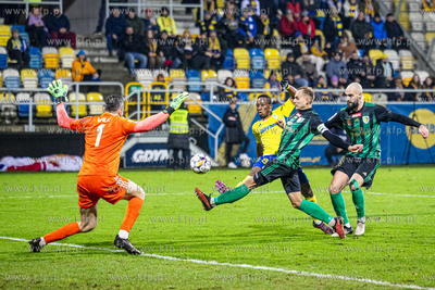 Arka Gdynia - Stal Stalowa Wola n/z Alassane Sidibe...