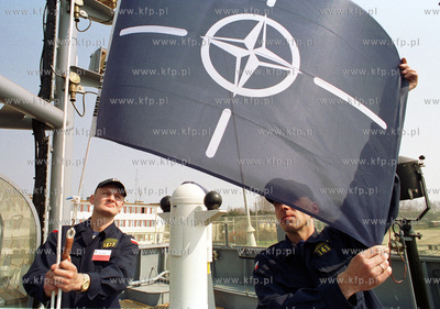 Niszczyciel min ORP Czajka z 9 Flotylli Obrony Wybrzeza...