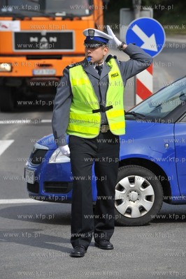 Gdansk. Skrzyzowanie ul. Lostowickiej, Kartuskiej i...