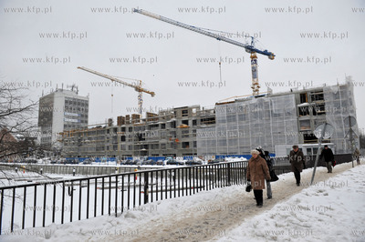 Budowa apartamentowcow Waterlane - Apartamenty nad...