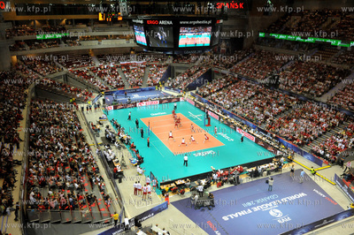 Gdansk, ERGO ARENA. Final Ligi Swiatowej Siatkowki...