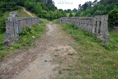 Dawny wiadukt kolejowy linii do Kokoszek polozony na...