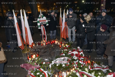 Uroczystości odsłonięcia pomnika Antoniego Browarczyka...