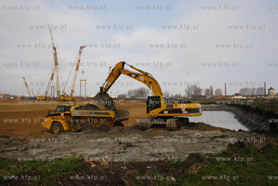 Gdansk Letnica. Budowa stadionu pilkarskiego.
15.04.2009
fot....