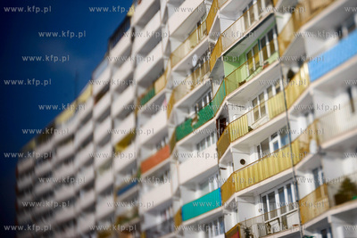 Gdansk. Dzielnica Przymorze.22.02.2011fot. Krzysztof...