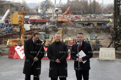 Uroczyste otwarcie polaczenia drog krajowych: Trasa...