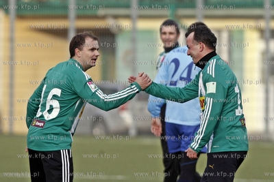 Gdansk. Boisko przy ul. Traugutta.  Noworoczny mecz...