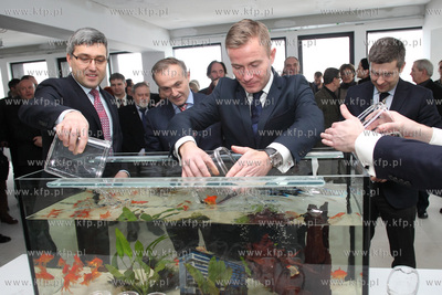 Otwarcie biurowca Akwarium na terenie dawnej Stoczni...